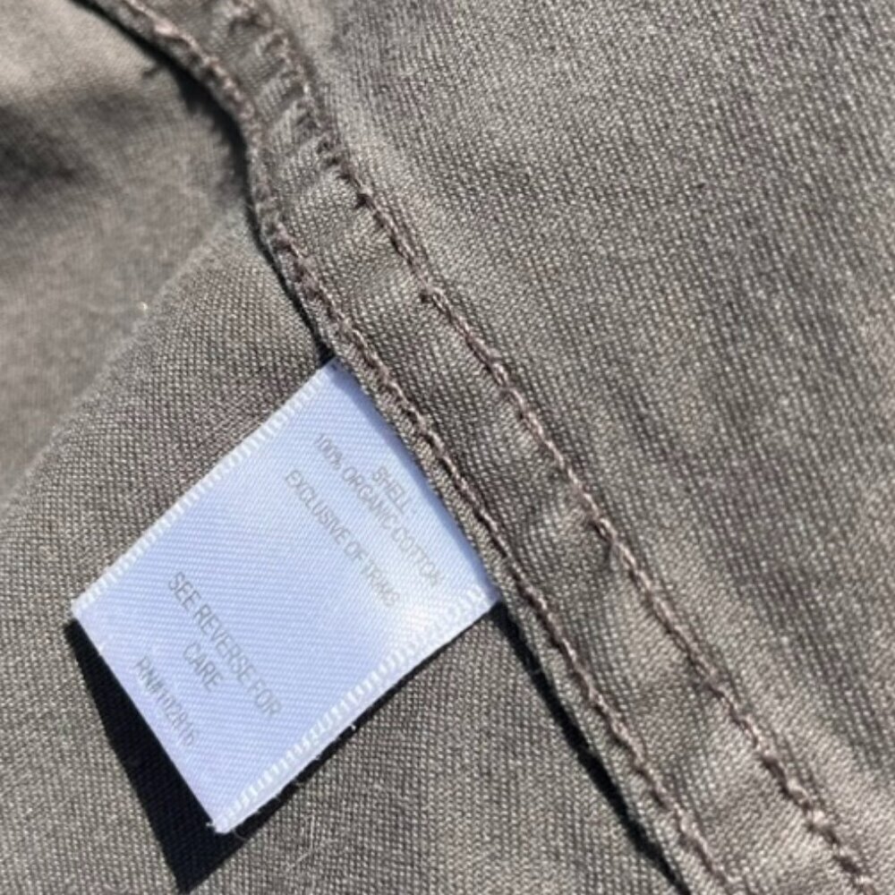 Garnet Hill Organic-Cotton Cargo Jacket Women's 8 - Picture 5 of 7
